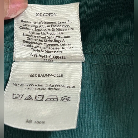 Eddie Bauer Teal Women's Ripstop Drawstring Cargo 100% Cotton Shorts Size 4 - Picture 9 of 9